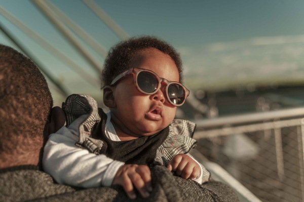 Sluneční brýle Vibe 0+, Matte Cool Blue 5