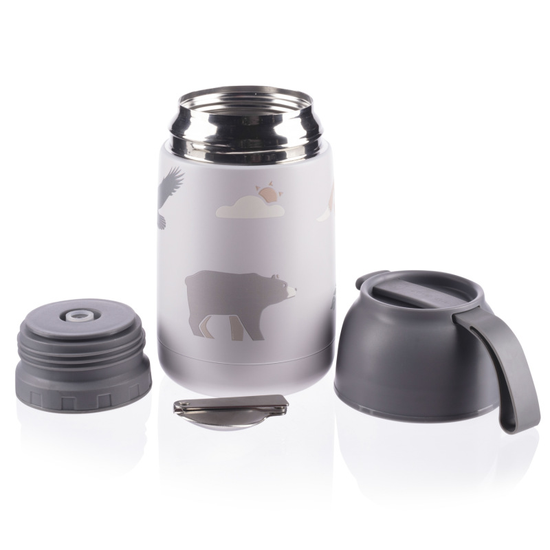 Termoska na jídlo se silikonovým držákem 620 ml, Mountains 5