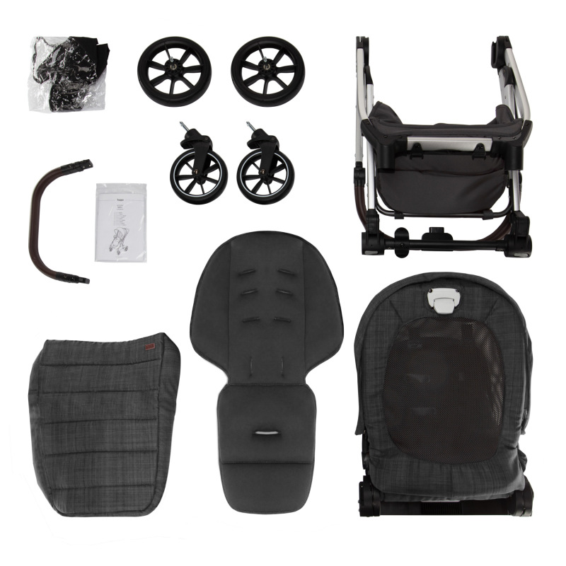 Kočík Quest, Vulcan Black/Silver 1