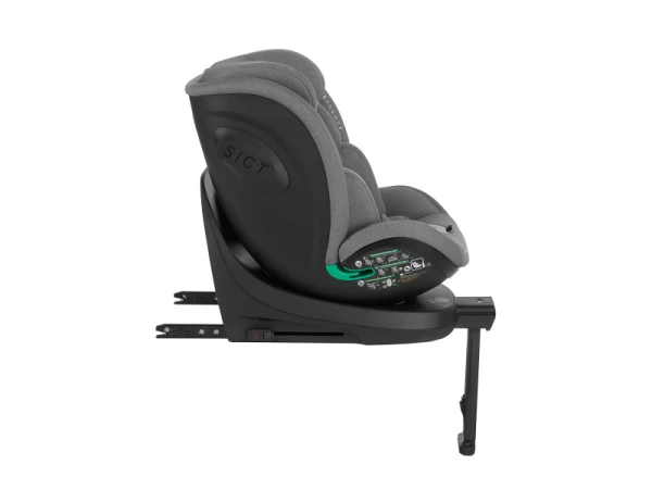 Autosedačka 40-150 cm i-Twist i-SIZE Dark Grey 5