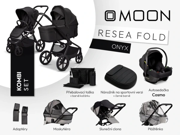 Moon ReSea FOLD kombi set - ONYX