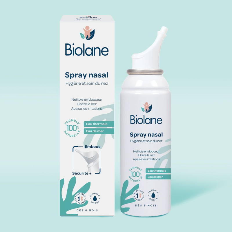 BIOLANE Sprej do nosa pre deti: 100% prírodné zloženie 100ml