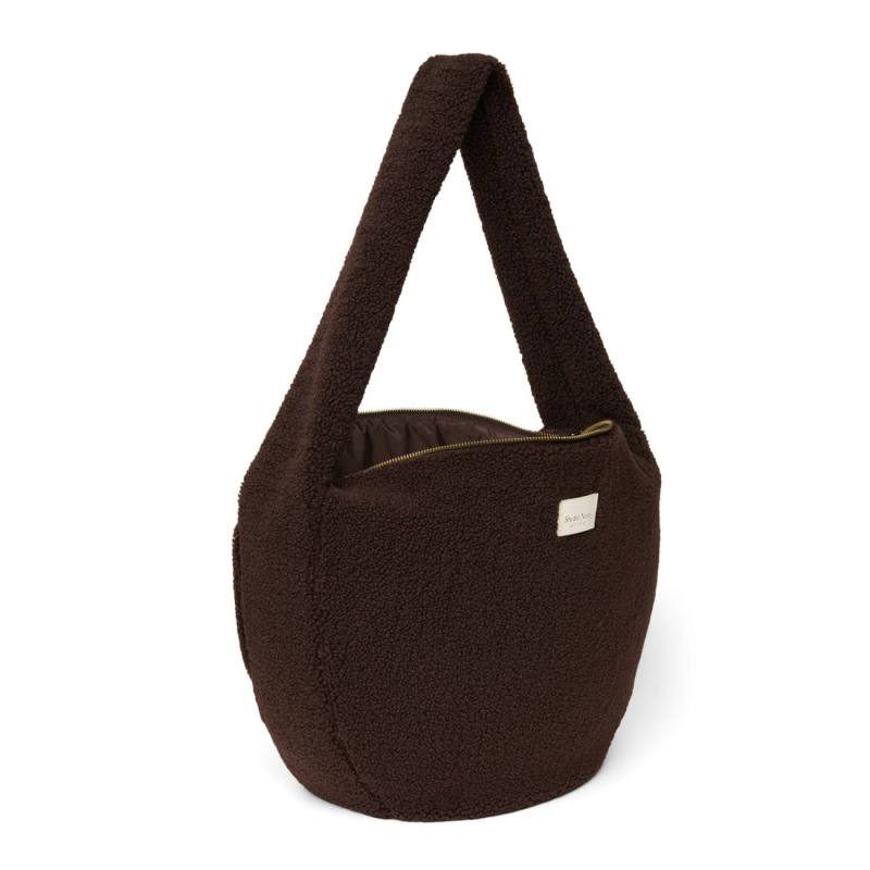 STUDIO NOOS - Teddy Cross Body Bag | Chocolate 1