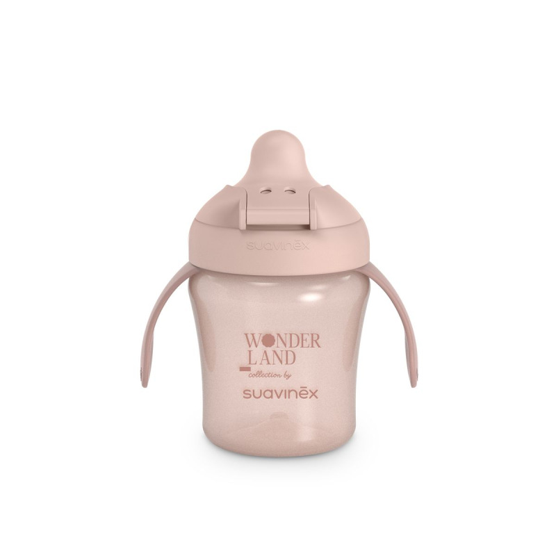 SUAVINEX | Nerozlievací hrnček WONDERLAND NEW 200 ml - ružový 5