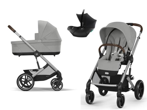 CYBEX BALIOS S Lux 2024 STONE GREY + AUTOSEDAČKA BABY SAFE CORE ZDARMA