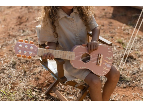 Gitara drevená Pink Safari Friends 5