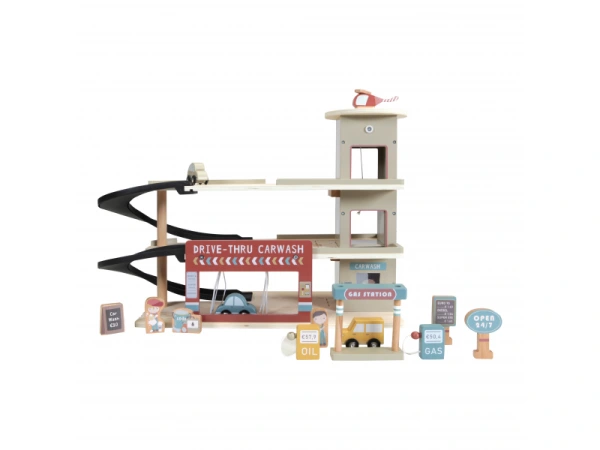 Vláčiková dráha - Garáže