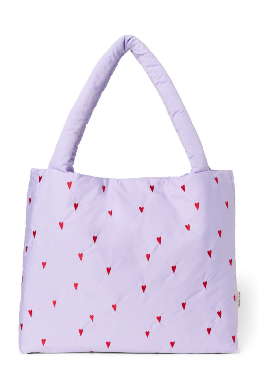 STUDIO NOOS - Puffy MOM BAG | Purple Hearts