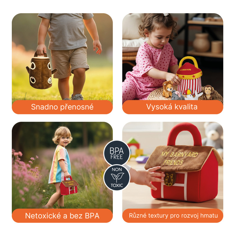 Plyšový set hračiek, Forest 1