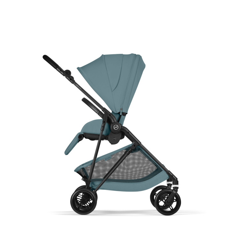 Cybex Melio Carbon 2026 - STORMY BLUE, ľahká bugina 11