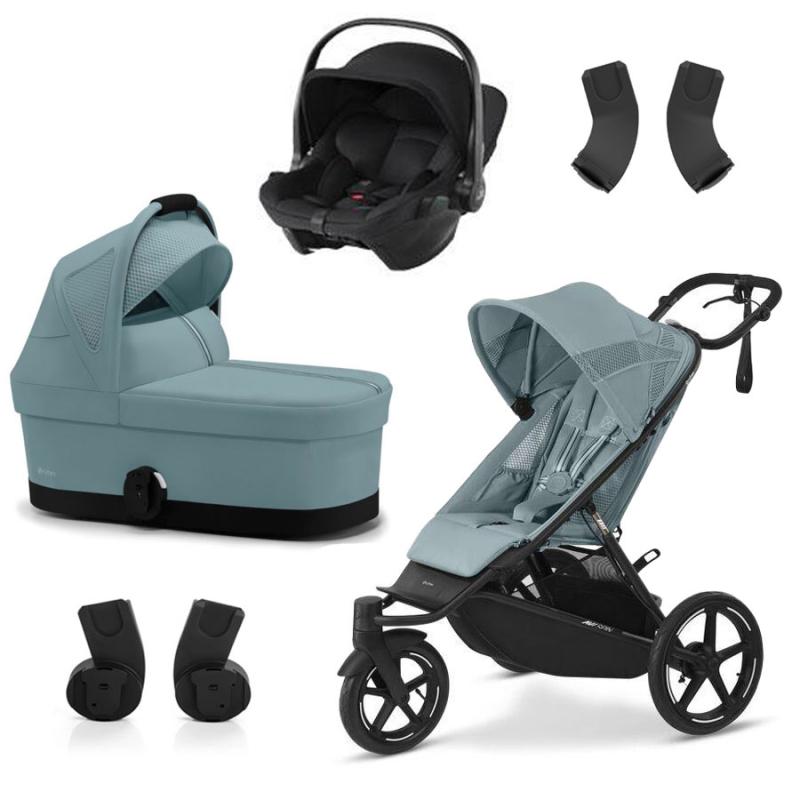 CYBEX AVI SPIN STORMY BLUE + BABY SAFE CORE ZDARMA