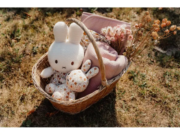 Králiček Miffy textílny Vintage Kvety 35 cm 3