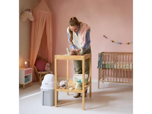 Prebaľovací pult Daisy Natural Wood 7