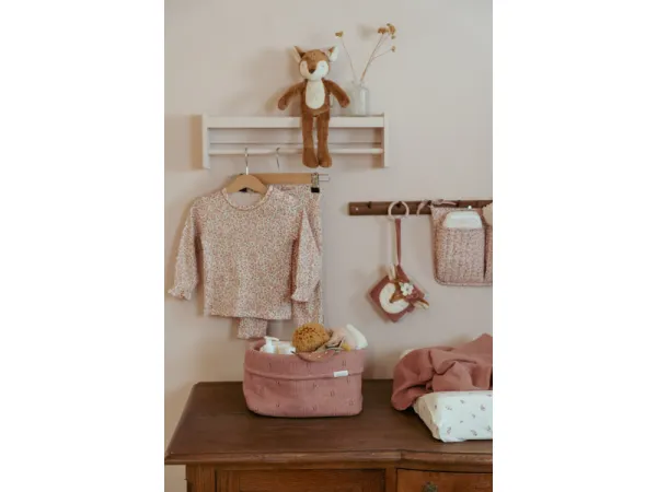 Košík pletený veľký Pure Pink Blush 6