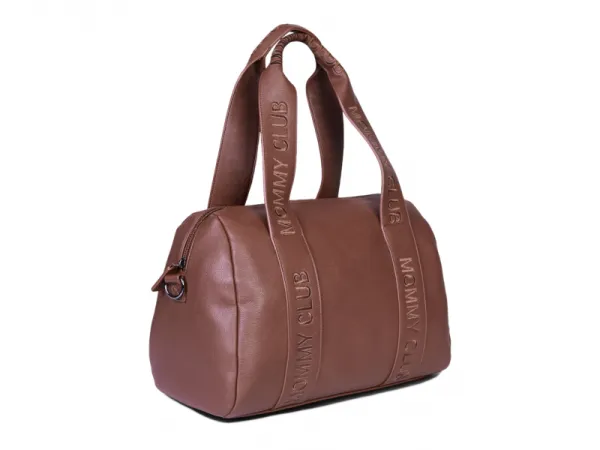 Prebaľovacia taška Mommy Club Signature Vegan Leather Dark Brown 5