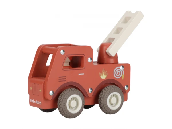 Hasičské auto drevené 8