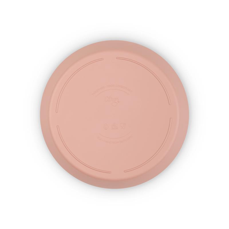 Citron Súprava tanierov z bio materiálu, 4ks - ružová / krémová