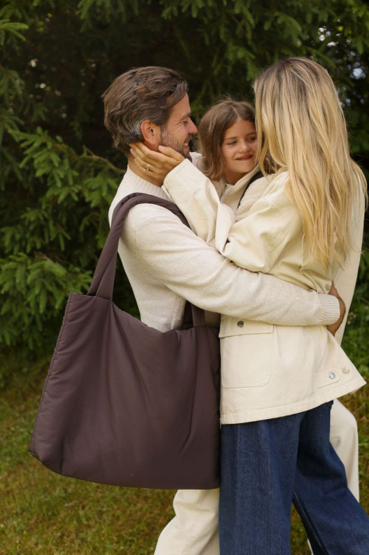 STUDIO NOOS - Puffy MOM BAG | Brown 1
