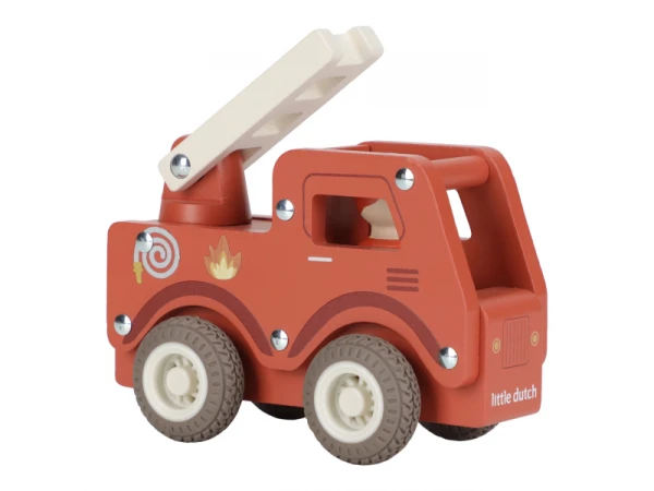 Hasičské auto drevené 4