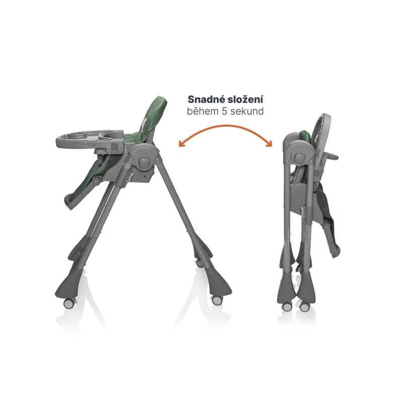 Jídelná stolička Primo, District Green 4