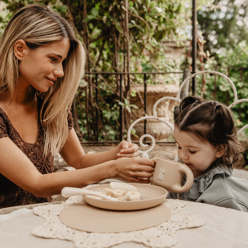 SUAVINEX | Jedálenský set WONDERLAND NEW +6 m - KRÉMOVÝ 4