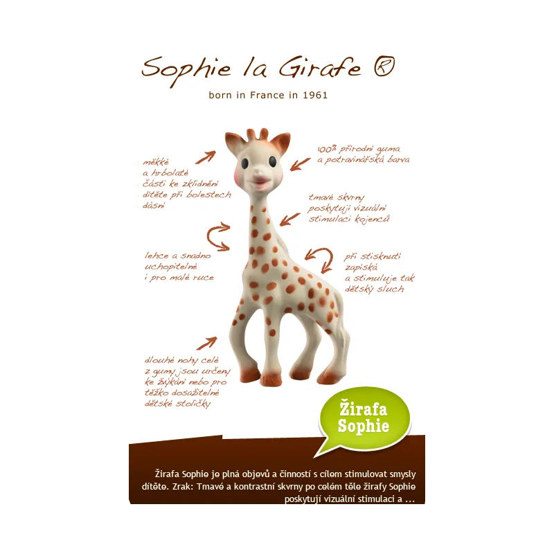 Vulli Žirafa Sophie (darčekové balenie)