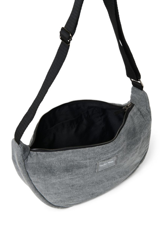 STUDIO NOOS - Denim Adult FANNY kabelka | Grey 3