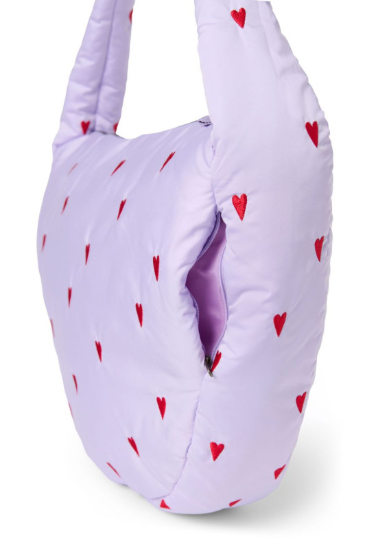 STUDIO NOOS - Puffy Cross Body Bag | Purple Hearts 5