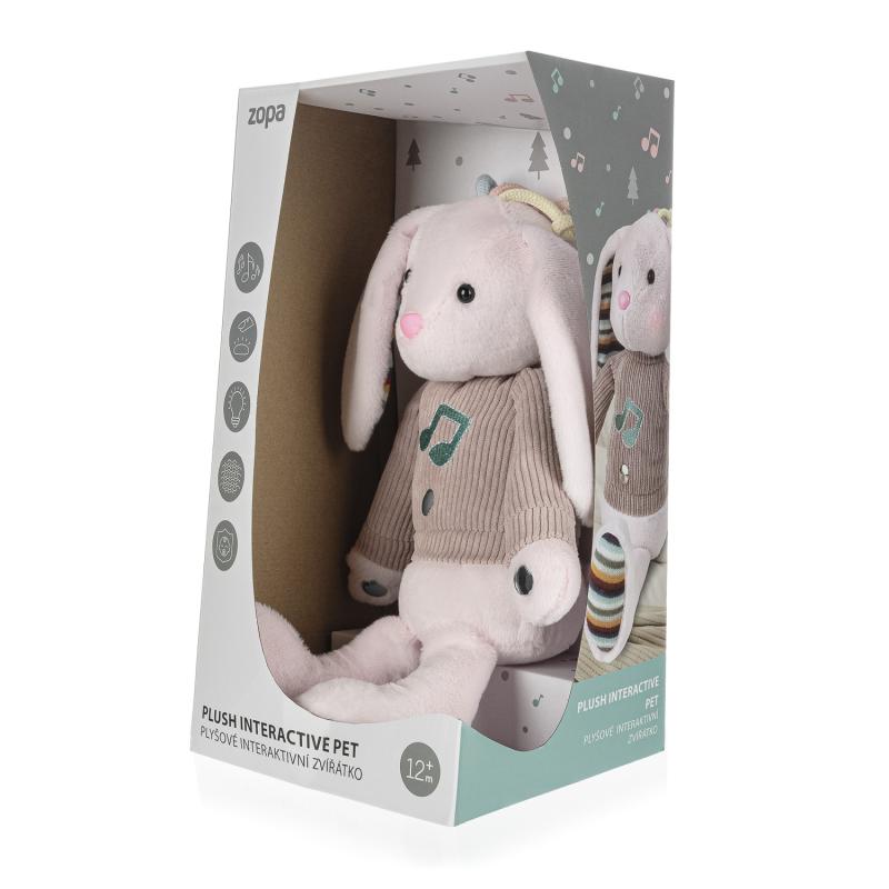 Plyšový interaktívny parťák, Rabbit 12