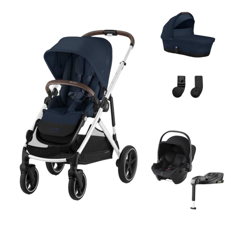 CYBEX GAZELLE Set L, OCEAN BLUE (Silver rám)