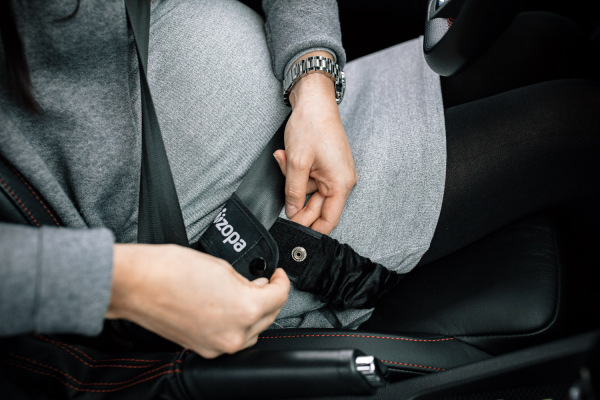 Tehotenský pás do auta Mummy belt, Black 4