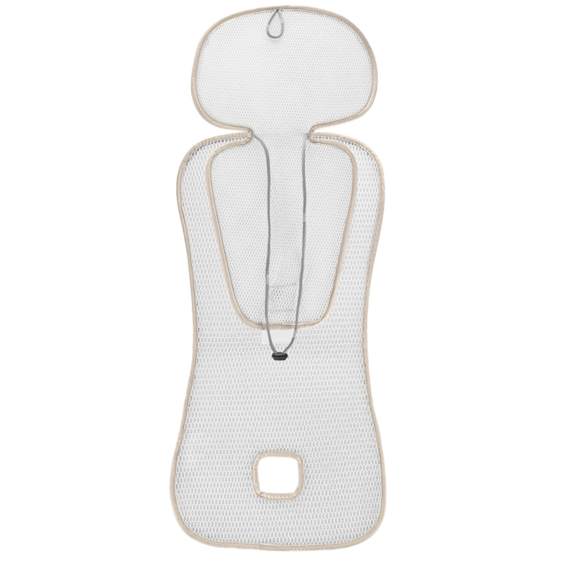 Priedušná podložka do autosedačky Breeze sk. 2/3, Ivory Beige 8