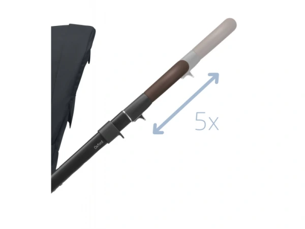 Oxford kočík + vanička Oria Essential Graphite 9