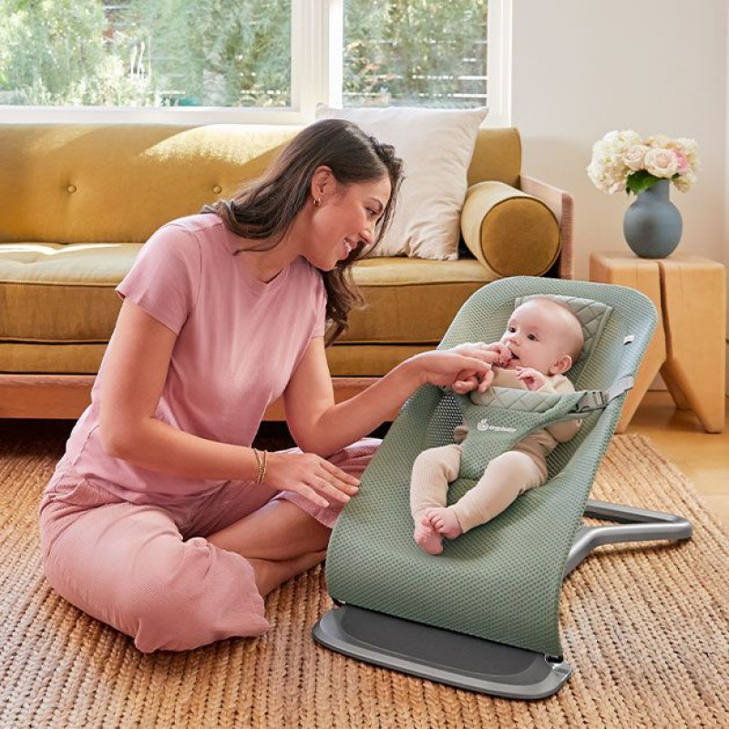 ERGOBABY l EVOLVE lehátko MESH - Sage Green Mesh 2
