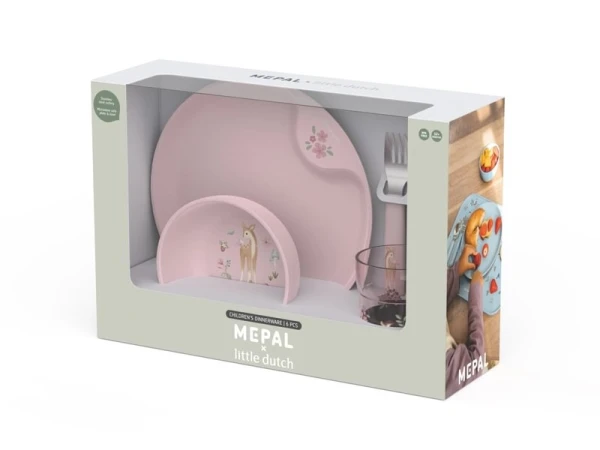 Detská jedálenská sada 6-dielna Fairy Garden 1