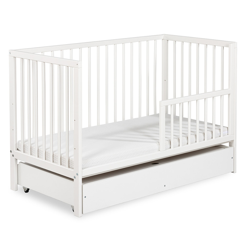 Posteľ KLUPŚ FRANIA, biela, 120x60 2