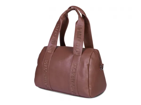 Prebaľovacia taška Mommy Club Signature Vegan Leather Dark Brown 3