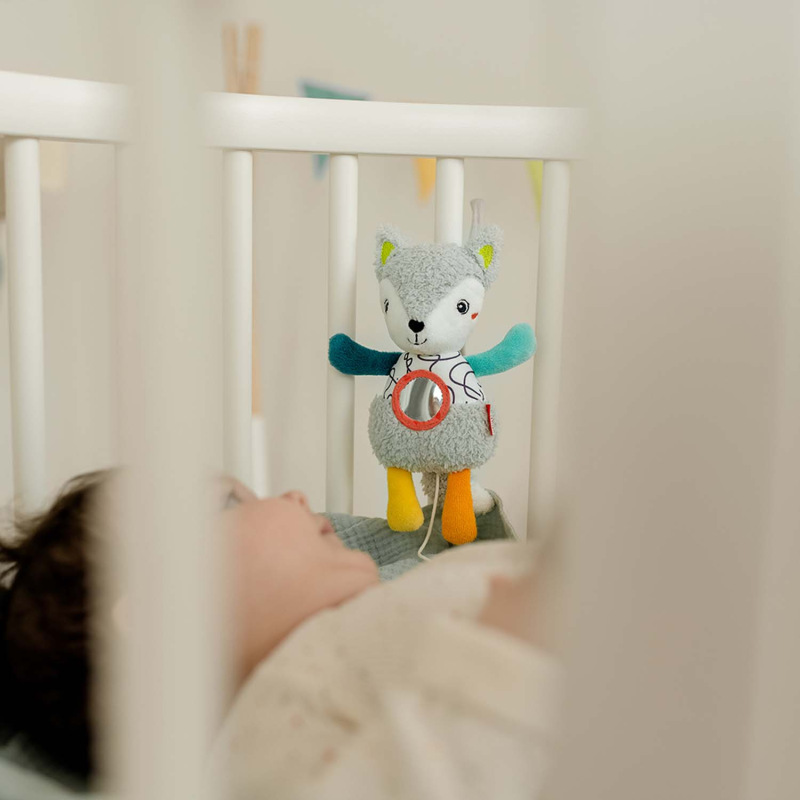 Hrací plyšák liška, DoBabyDoo 2