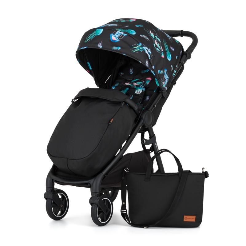 PETITE&MARS Kočík športový Royal3 Black Limited100 Jellyfish