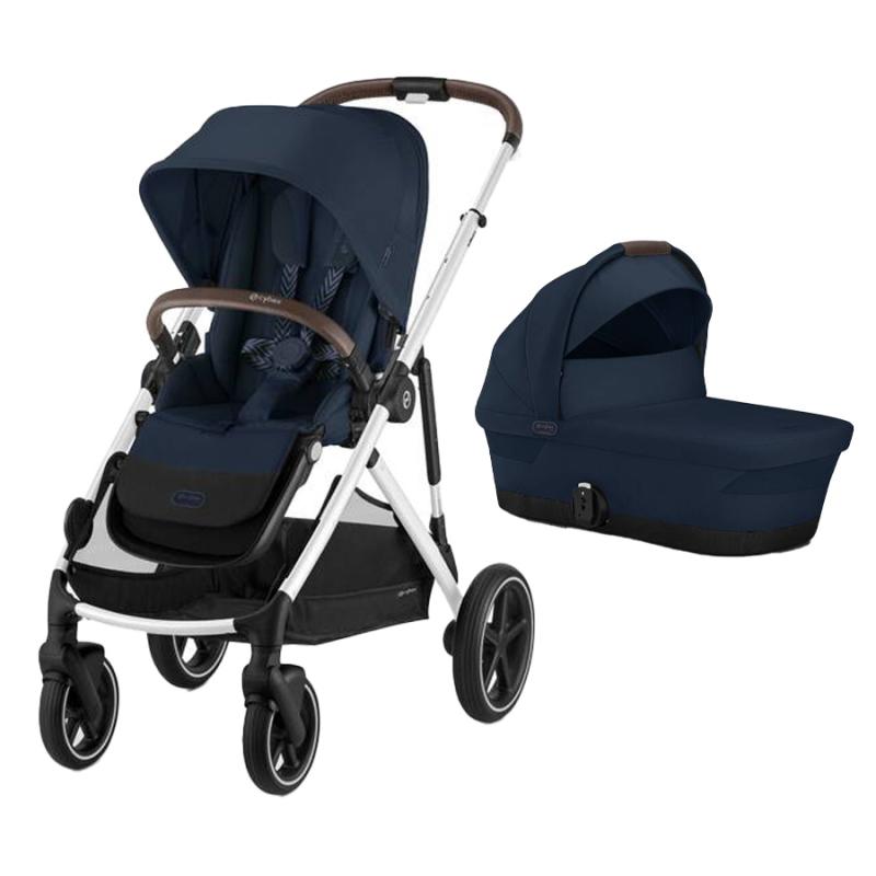 CYBEX GAZELLE Set S, OCEAN BLUE (Silver rám)