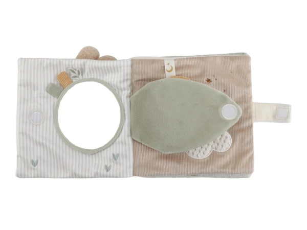 Textilná knižka s aktivitami Newborn Naturals 3