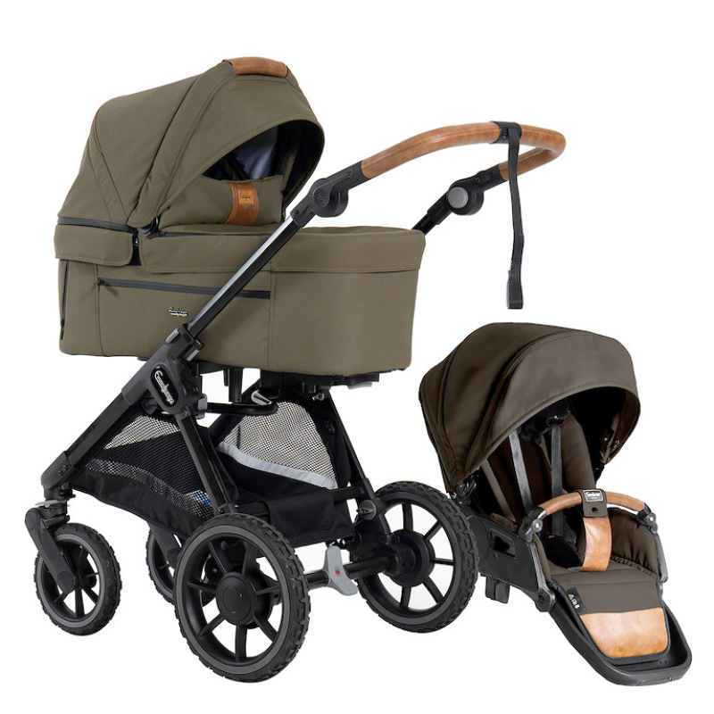 Emmaljunga SENTO PRO FLAT+ Outdoor olive