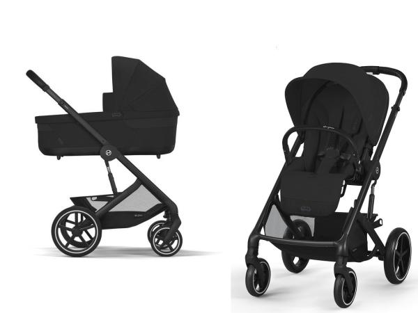 CYBEX BALIOS S Lux 2024 kombinovaný kočík MOON BLACK