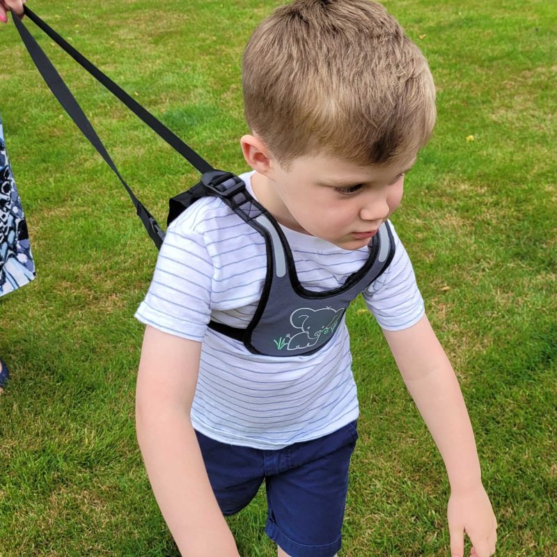 Čalúnený postroj Žirafa, Pink - Giraffe&Bear 2