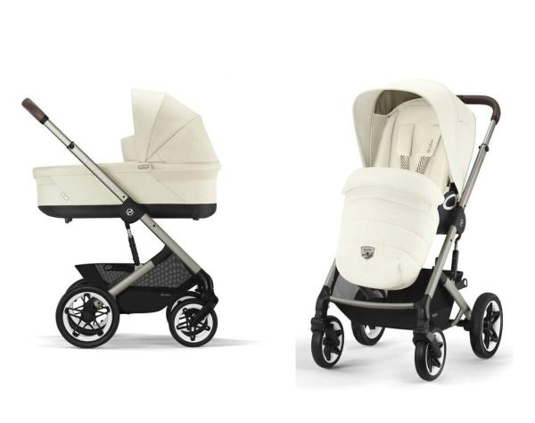 CYBEX Športový kočík TALOS S LUX kombinovaný kočík SEASHELL BEIGE