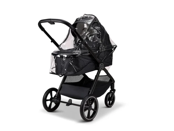 Kombinovaný kočík Moon AURA Kombi - Onyx Melange 9