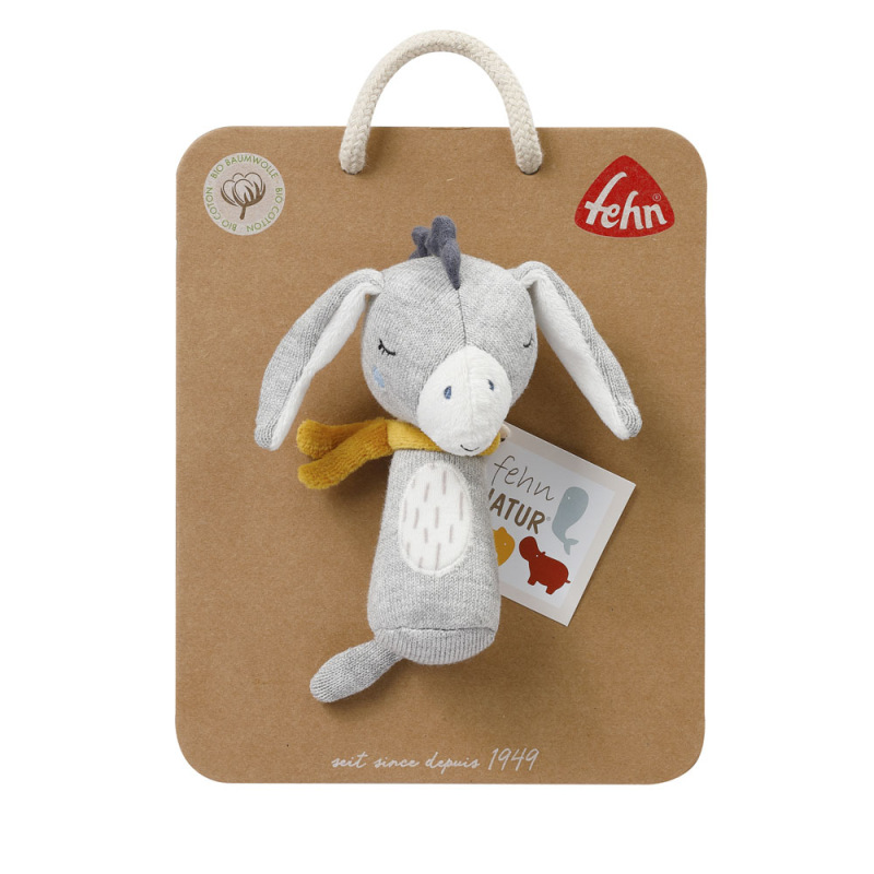 Plyšová hračka oslík, FehnNatur 2.0 1