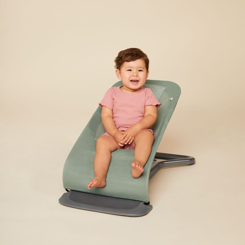 ERGOBABY l EVOLVE lehátko MESH - Sage Green Mesh 3