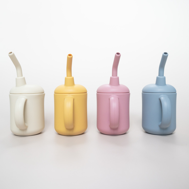 Silikónový pohárik 2v1, Dove Grey 3