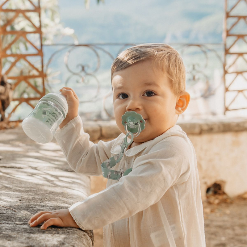 SUAVINEX | KLIP na cumlík so stuhou WONDERLAND NEW - modrý králik 4